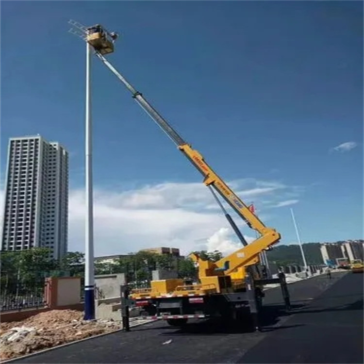 石首维修路灯的曲臂升降车出租