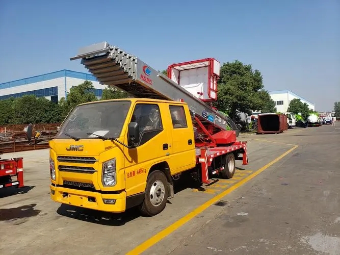 石首附近云梯车出租 砂石搬运